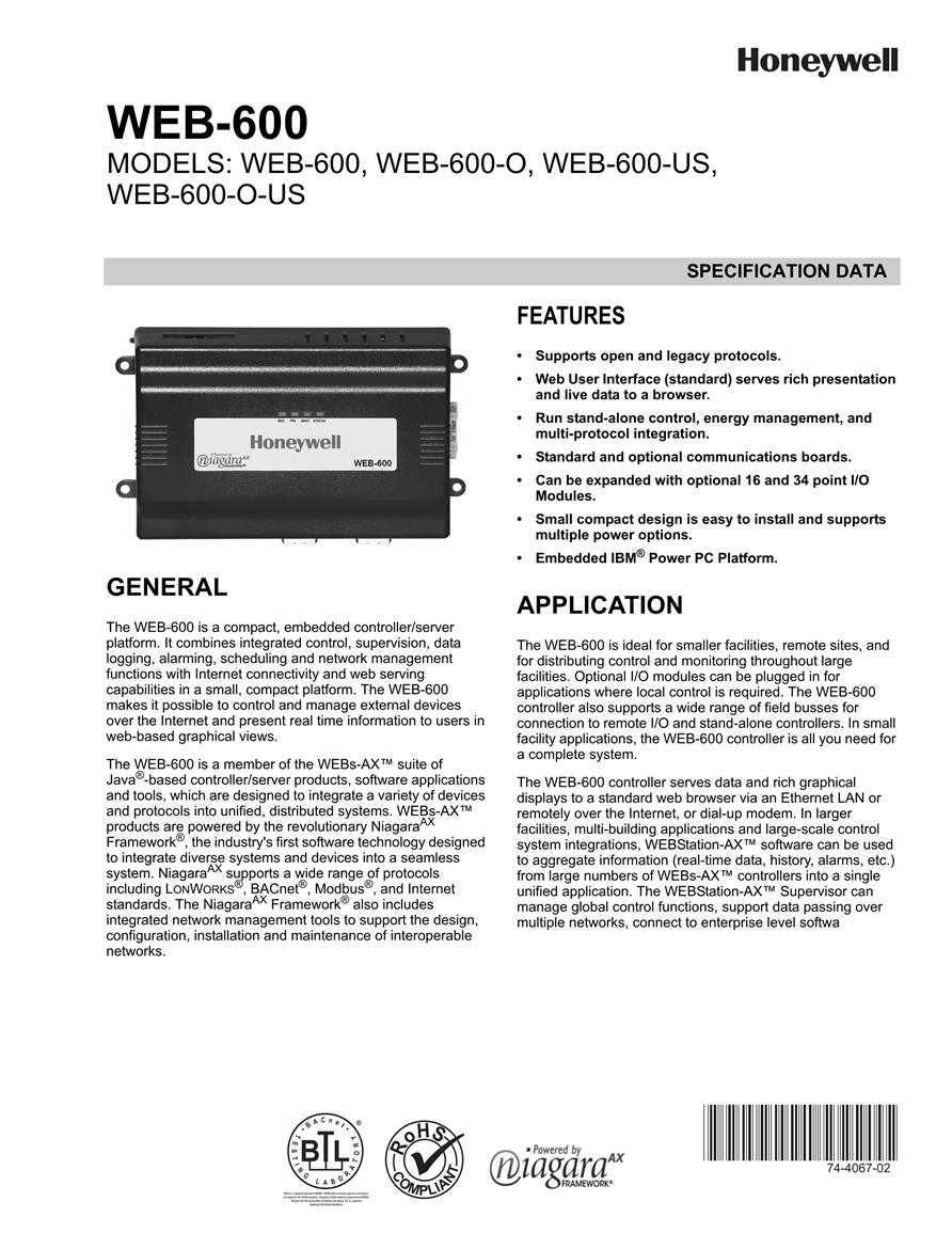  WEB 600